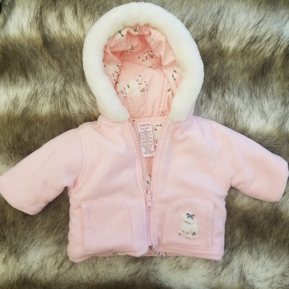 Gymboree Other - NWOT Gymboree Reversible Poodle print Coat